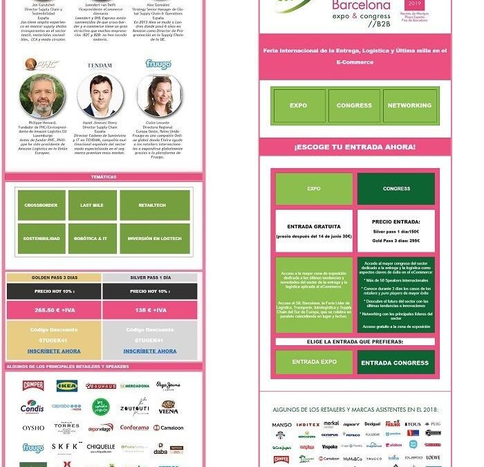 Edelivery diseño newsletter